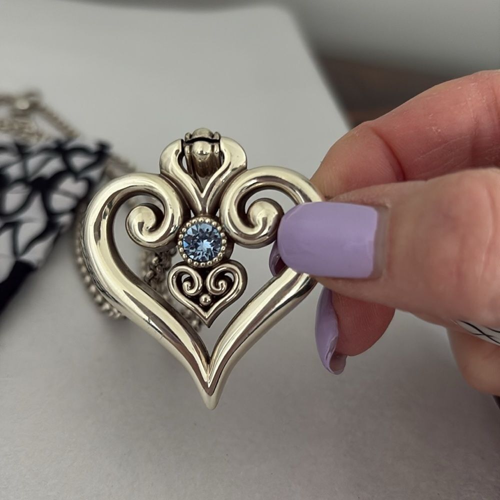 Brighton Alcazar Heart Glint Convertible Necklace